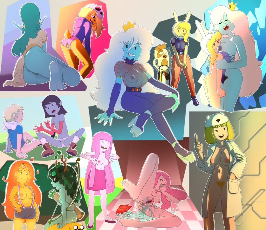 adventure_time anus armor arrow_(weapon) bear_hat belt black_hair black_pubes blonde_hair blue_body blue_hair blue_skin boots bow_(weapon) bronwyn bunny_ear_hat butt cake_the_cat candy candy_humanoid canid canine canis canyon_(adventure_time) cartoon_network clothed clothing coat crown d-rock dessert domestic_cat domestic_dog elemental_creature elemental_humanoid fangs felid feline felis female finn_the_human fionna_the_human fire fire_creature fire_humanoid flame_princess flaming_hair flora_fauna food food_creature food_humanoid footwear fur genitals gloves gunther_(adventure_time) hair handwear headgear helmet high_heels horn horned_humanoid human humanoid humanoid_pointy_ears huntress_wizard hybrid ice ice_creature ice_humanoid ice_queen jake_the_dog lab_coat leaf leaf_hair living_candy looking_at_viewer looking_back male mammal marceline_abadeer mask mineral_fauna mineral_humanoid minerva_campbell_(adventure_time) multiple_images navel nipples nude one_eye_closed open_lab_coat open_mouth open_smile panties partially_clothed penis pink_body pink_hair pink_skin plant plant_hair plant_humanoid ponytail princess_bubblegum pseudo_hair pussy quiver rainicorn ranged_weapon sharp_teeth short_tail simple_eyes smile socks teeth topless topwear translucent translucent_clothing underwear ursid vampire water water_creature water_humanoid weapon wet wet_clothing wet_panties wet_underwear white_hair wink yellow_body yellow_fur yellow_pubes young