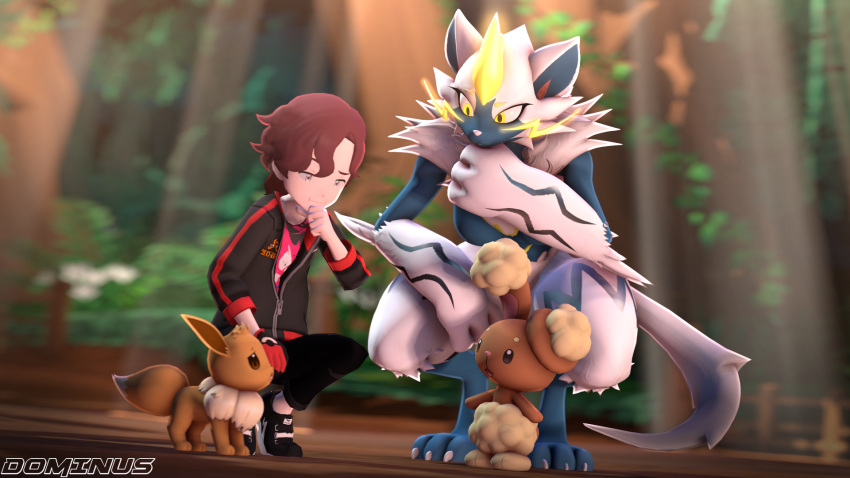 3d_(artwork) anthro buneary digital_media_(artwork) dominussfm eevee female gale_(dominus) group hi_res legendary_pok&eacute;mon male nintendo pok&eacute;mon pok&eacute;mon_(species) source_filmmaker video_games zeraora