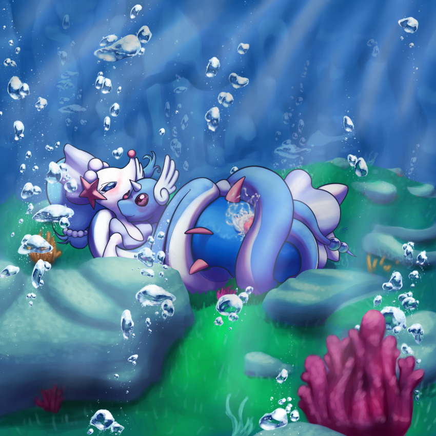 absurd_res bodily_fluids cum cum_in_pussy cum_inside dragonair duo female feral genital_fluids hi_res male male/female nintendo penetration pok&eacute;mon pok&eacute;mon_(species) primarina underwater vaginal vaginal_penetration vaithun video_games water