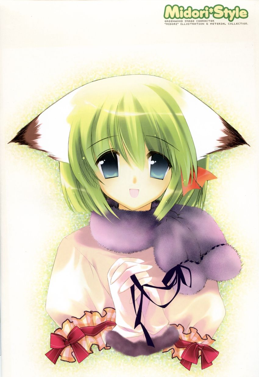 animal_ears greenwood midori nekomimi rei