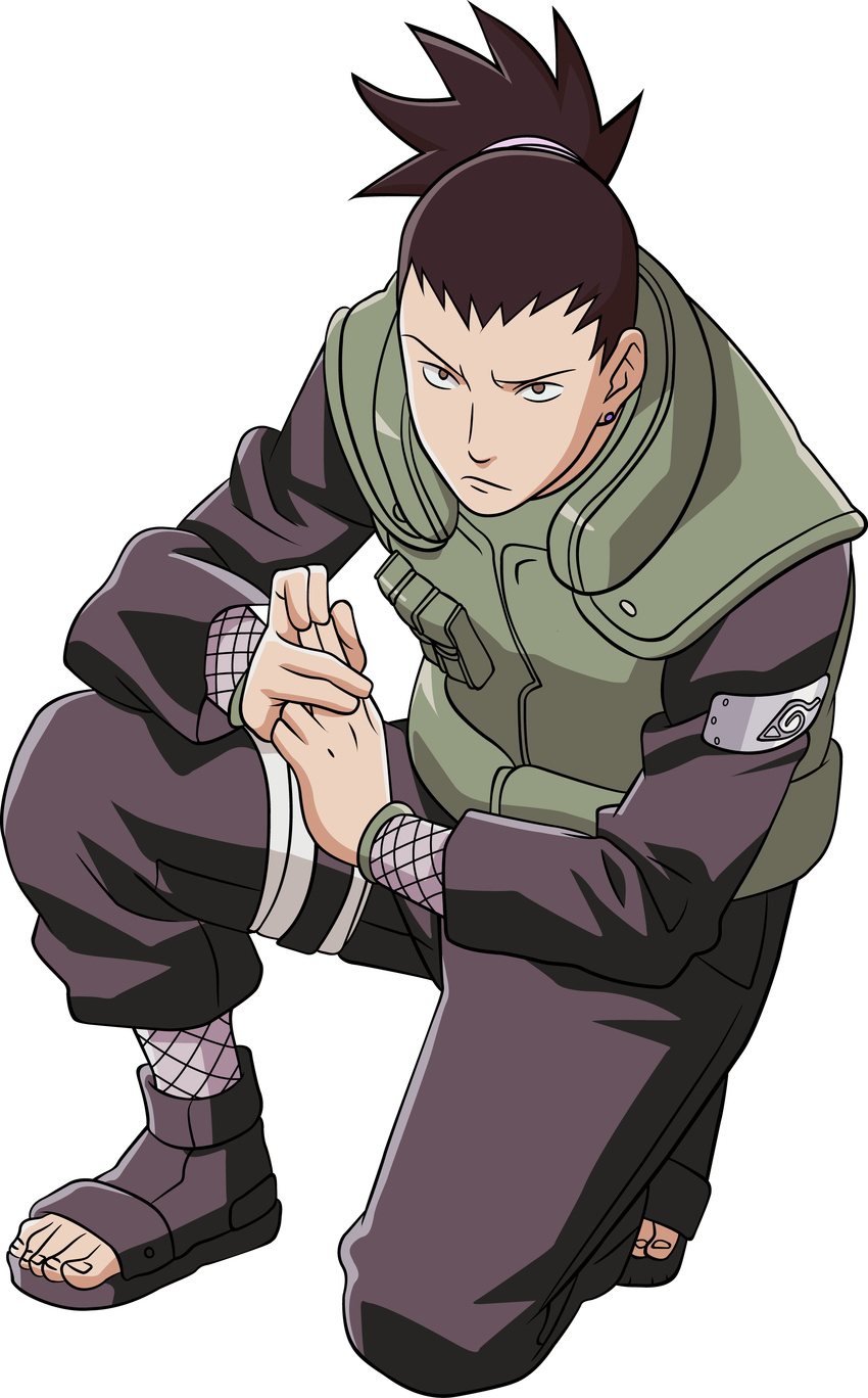 extraction male nara_shikamaru naruto vector