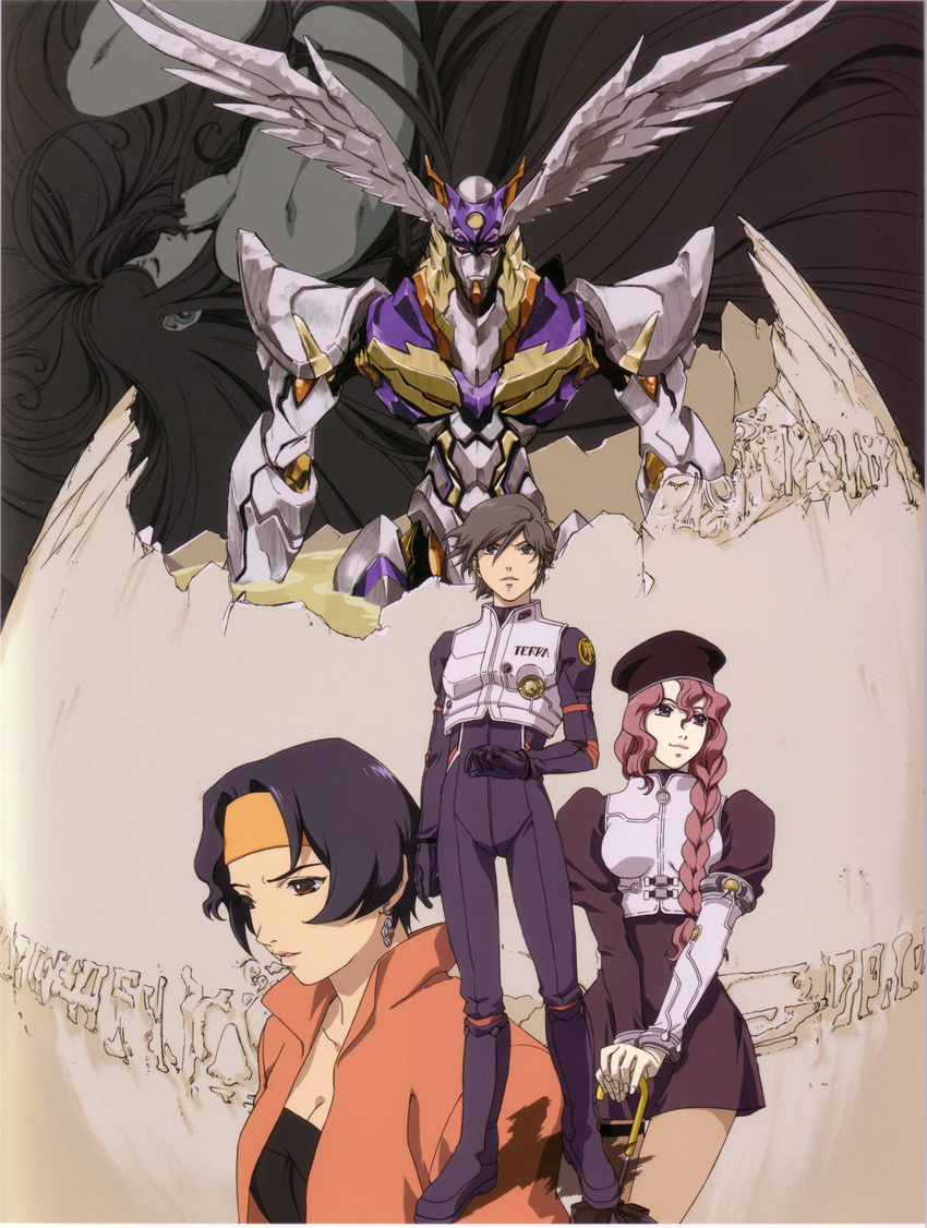 kamina_ayato kisaragi_quon rahxephon shitow_haruka tagme