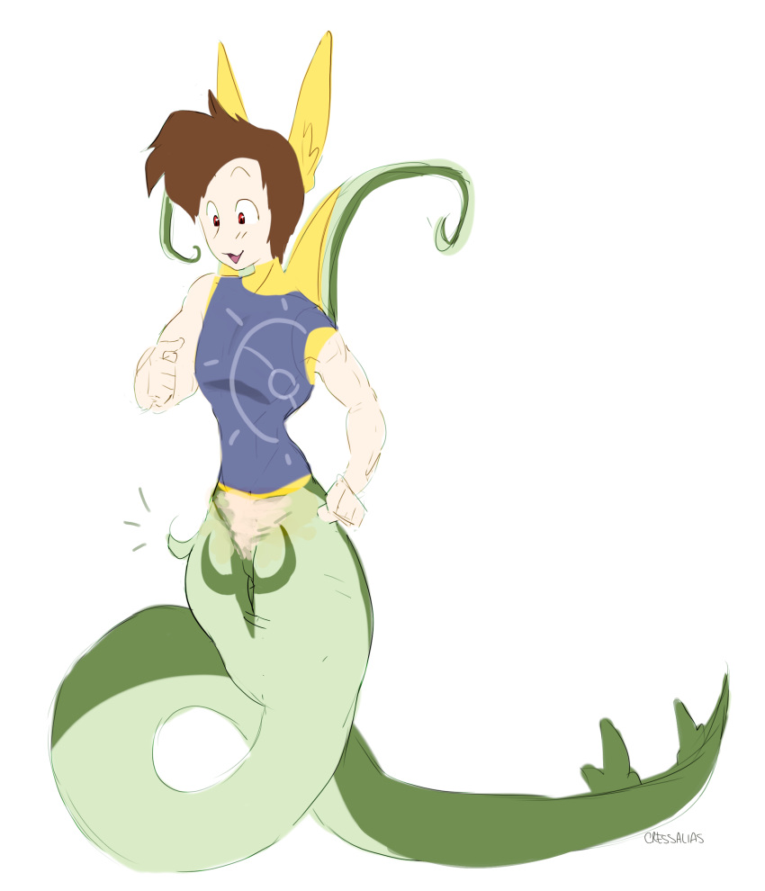 absurd_res cressalias generation_5_pokemon hi_res human mammal nintendo pokemon pokemon_(species) pokemorph serperior transformation