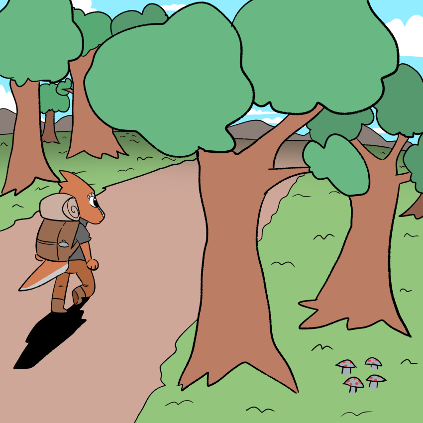 anthro comic forest hi_res history invalid_tag kobold lobi_top male male/male medieval plant solo tree