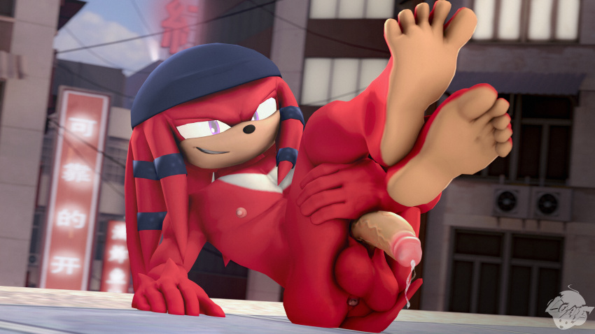 16:9 3d_(artwork) absurd_res anthro archie_comics digital_media_(artwork) hi_res knuckles_the_echidna loafsfm male sega solo sonic_forces sonic_riders sonic_the_hedgehog_(series) source_filmmaker widescreen