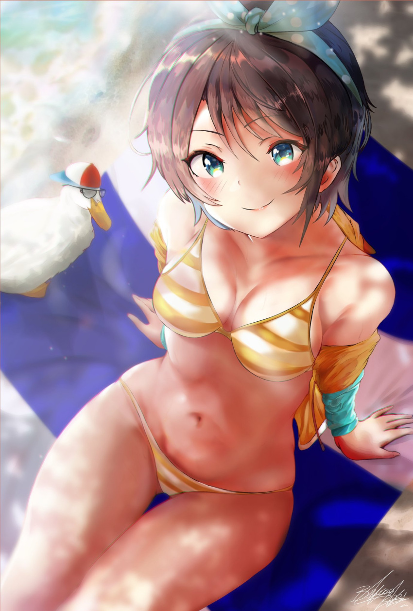 cortashy highres hololive non-web_source oozora_subaru self_upload signature source_request subaru_duck