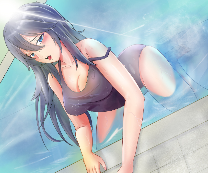 1girl absurdres breasts fire_emblem highres lucina nintendo solo swimsuit