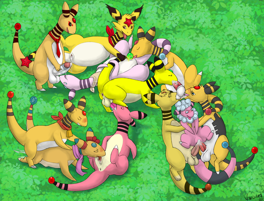 afterglow_the_ampharos alleros_(howlingampharos) ampharos anal animal_genitalia ball_suck balls bisexual bodily_fluids cloaca cum cum_in_cloaca cum_in_mouth cum_in_pussy cum_inside cunnilingus double_penetration double_vaginal electricity electrostimulation fellatio female female/female feral flaaffy genital_fluids genitals group group_sex haros_(amphyros99) hi_res horizontal_cloaca humanoid_genitalia humanoid_penis male male/male nintendo oral orgy penetration penile penis pok&eacute;mon pok&eacute;mon_(species) pussy rimming sex sheath sucking tail_fetish tail_play tail_sex tapering_penis vaginal vaginal_penetration vanzard video_games