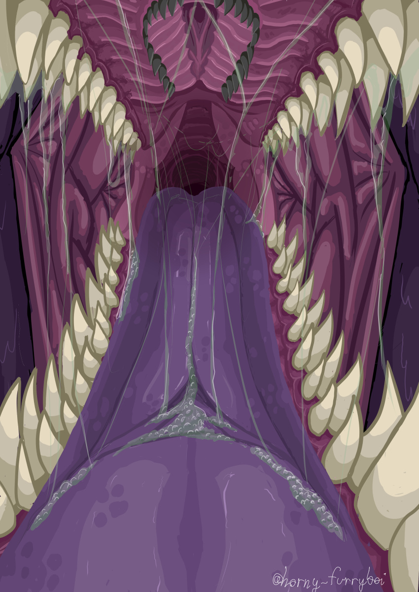 absurd_res ambiguous_gender anthro bodily_fluids digital_media_(artwork) dragon dripping drooling drooling_into_mouth fangs female feral first_person_view gaping_mouth green_saliva hi_res horny_furryboi imminent_vore jaws male mammal mawplay mouth_shot open_mouth oral_vore saliva saliva_drip saliva_on_tongue saliva_string size_difference smaller_male solo solo_focus teeth tongue tongue_out unusual_bodily_fluids vore vore_pov