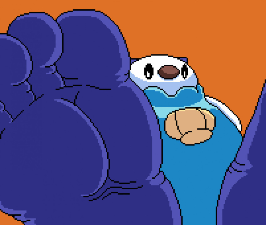 barefoot big_feet feet foot_fetish huge_feet humanoid_feet hyper hyper_feet lutrine macro male mammal marblepan micro mustelid nintendo oshawott pok&eacute;mon pok&eacute;mon_(species) soles video_games