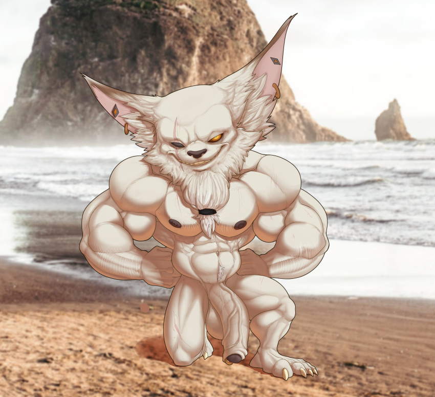 2022 4_toes absurd_res arm_hair balls beach beard bedroom_eyes belly belly_tuft biceps big_balls big_biceps big_brachioradialis big_calves big_deltoids big_ears big_extensor_carpi big_flexor_carpi big_muscles big_pecs big_penis big_quads big_trapezius big_triceps black_glans black_nipples black_nose black_penis black_sclera blind_eye body_hair brachioradialis bristol brown_ears brown_markings cheek_tuft chest_hair chin_tuft claws colored day deltoids digital_drawing_(artwork) digital_media_(artwork) dipstick_ears ear_piercing ear_tuft extensor_carpi eye_scar facial_hair facial_scar facial_tuft feet flaccid flexor_carpi fluffy_ears foreskin front_view full-length_portrait genital_piercing genitals glans glowing glowing_eyes gold_(metal) gold_jewelry gold_ring half-closed_eyes hand_on_hip happy hi_res huge_balls huge_biceps huge_brachioradialis huge_calves huge_deltoids huge_extensor_carpi huge_flexor_carpi huge_muscles huge_pecs huge_penis huge_quads huge_trapezius huge_triceps humanoid_genitalia humanoid_hands humanoid_penis hyper hyper_balls hyper_biceps hyper_brachioradialis hyper_deltoids hyper_extensor_carpi hyper_flexor_carpi hyper_genitalia hyper_muscles hyper_pecs hyper_triceps inner_ear_fluff jewelry kled_(lol) kneeling league_of_legends leg_scar long_foreskin looking_at_viewer male_anthro mammal markings multicolored_ears muscular narrowed_eyes nipples nude_anthro nude_male old old_anthro old_male open_mouth open_smile outside pecs penis penis_piercing photo_background piercing pink_inner_ear plantigrade portrait prince_albert_piercing public public_nudity pupils quads riot_games scar seaside seductive shaded short short_anthro short_male smile smiling_at_viewer thick_penis toes trapezius triceps tuft two_tone_ears vein veiny_penis video_games white_arms white_balls white_beard white_belly white_chest white_claws white_ears white_feet white_fingers white_foreskin white_hands white_inner_ear white_legs white_penis white_pubes white_pupils white_toes yellow_eyes yordle