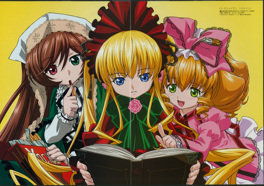 crease fixme heterochromia hina_ichigo lolita_fashion rozen_maiden shinku suiseiseki tamura_masafumi