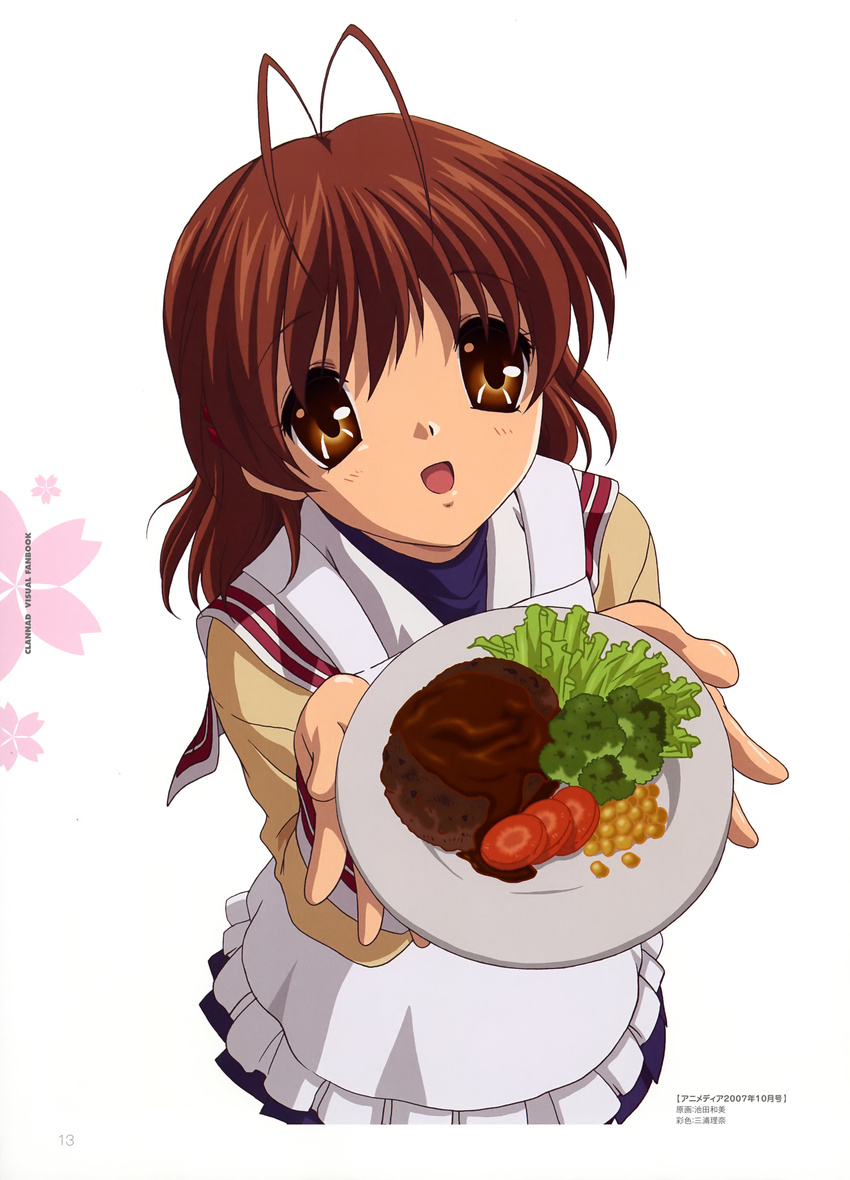 clannad furukawa_nagisa ikeda_kazumi seifuku tagme