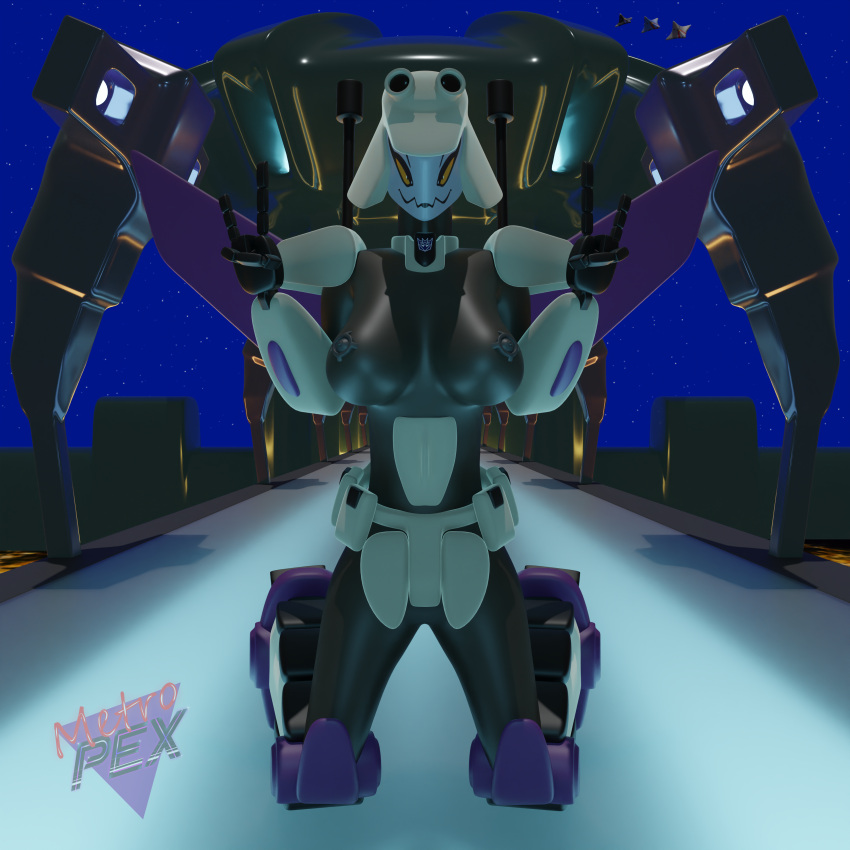 1:1 3d_(artwork) 4k absurd_res aircraft airplane armor belt blender_(software) blitzwing breasts bridge building cannons curvy_figure devil_horns_(gesture) digital_media_(artwork) female gesture hasbro headgear helmet hi_res humanoid jet living_aircraft living_machine living_vehicle looking_at_viewer machine metropex night nipples skywarp smile solo star starscream street_lamp takara_tomy tank thundercracker transformers transformers:_animated_(2007) treads vehicle voluptuous wings