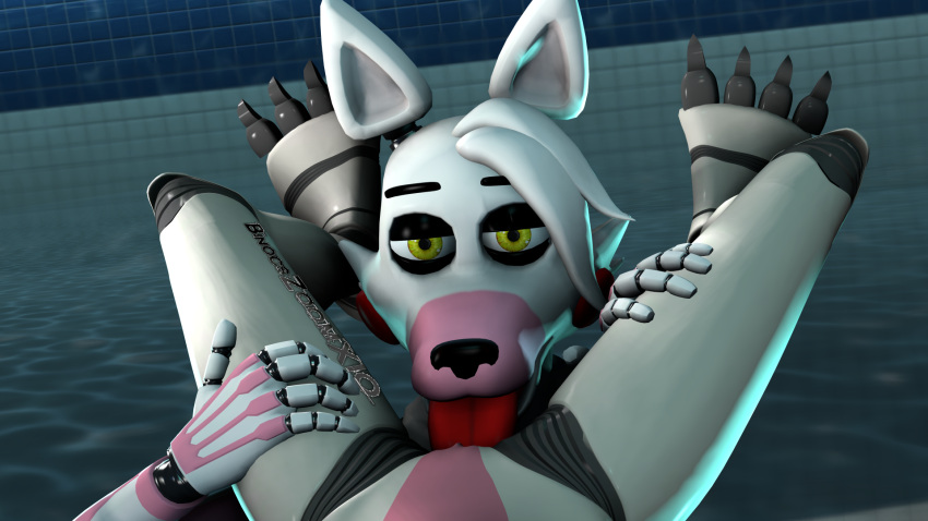 16:9 3d_(artwork) animatronic anthro binocszoomx10 canid canine crumple_(binocszoomx10) cunnilingus digital_media_(artwork) duo female fingers five_nights_at_freddy's five_nights_at_freddy's_2 fox genitals hair hi_res machine male male/female mammal mangle_(fnaf) nude oral pool_(disambiguation) pussy robot scottgames sex source_filmmaker swimming_pool tongue tongue_out vaginal video_games white_body widescreen