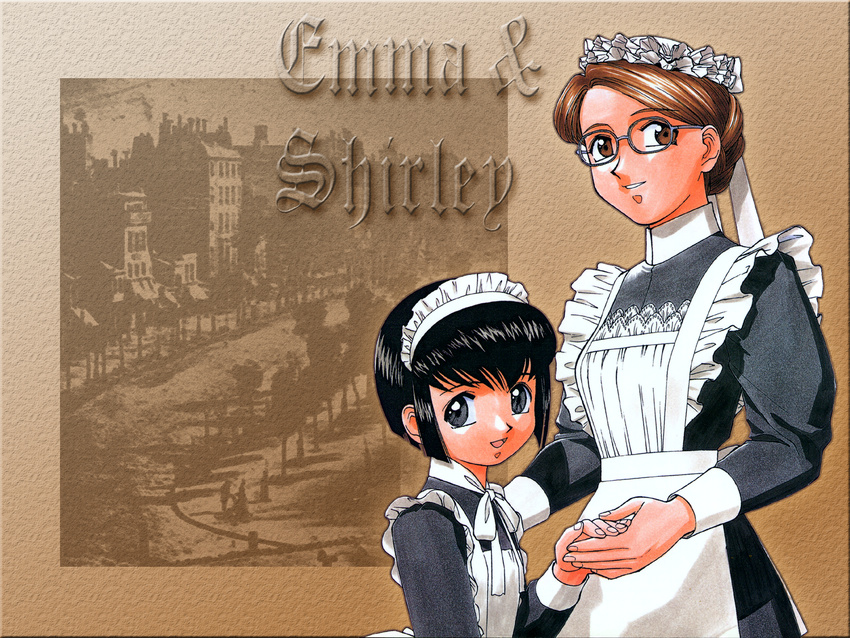 emma maid shirley_medison sonoda_kenichi victorian_romance_emma wallpaper