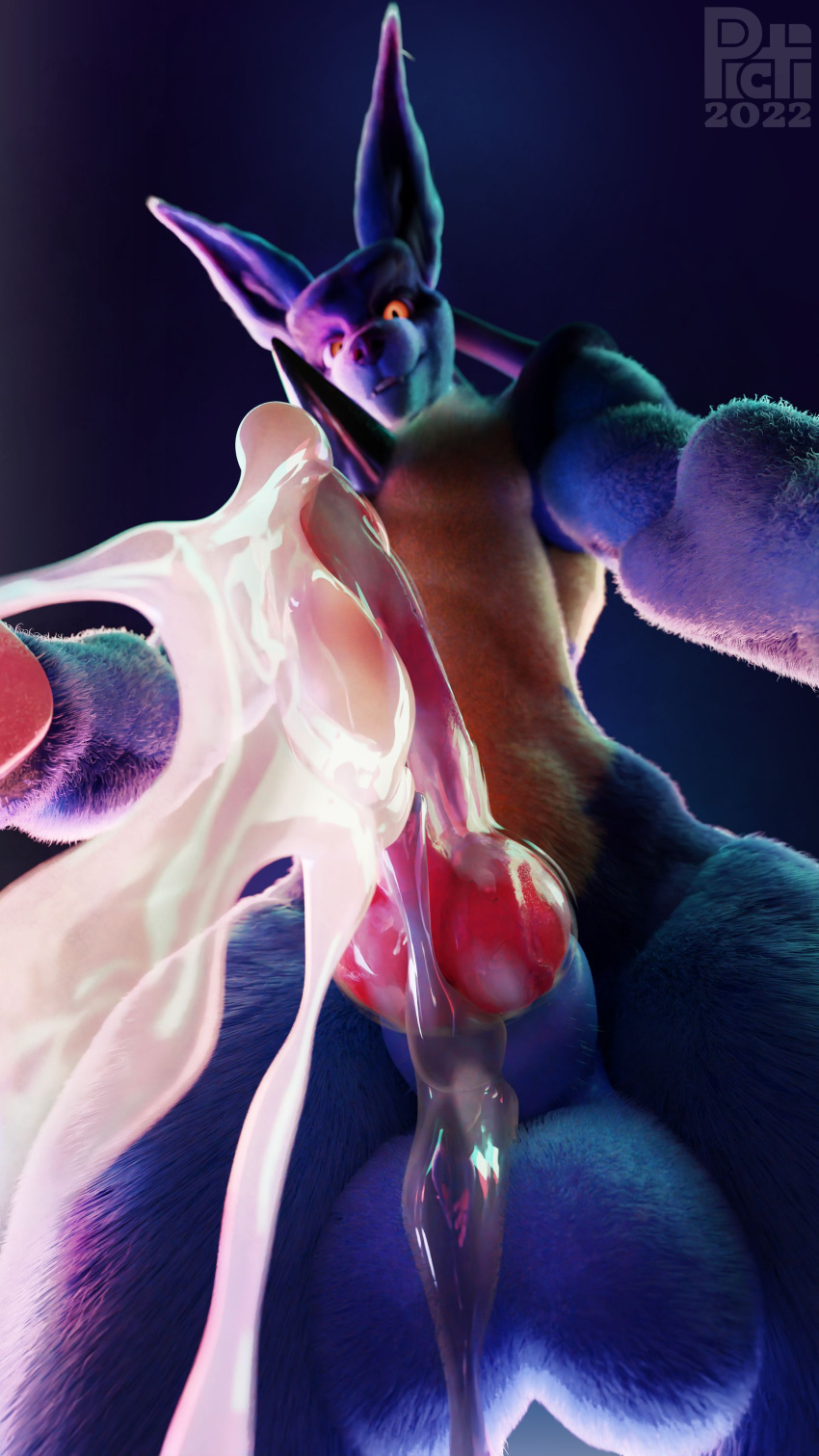 absurd_res bodily_fluids cum dude first_person_view genital_fluids hi_res lucario male nintendo picti pok&eacute;mon pok&eacute;mon_(species) video_games