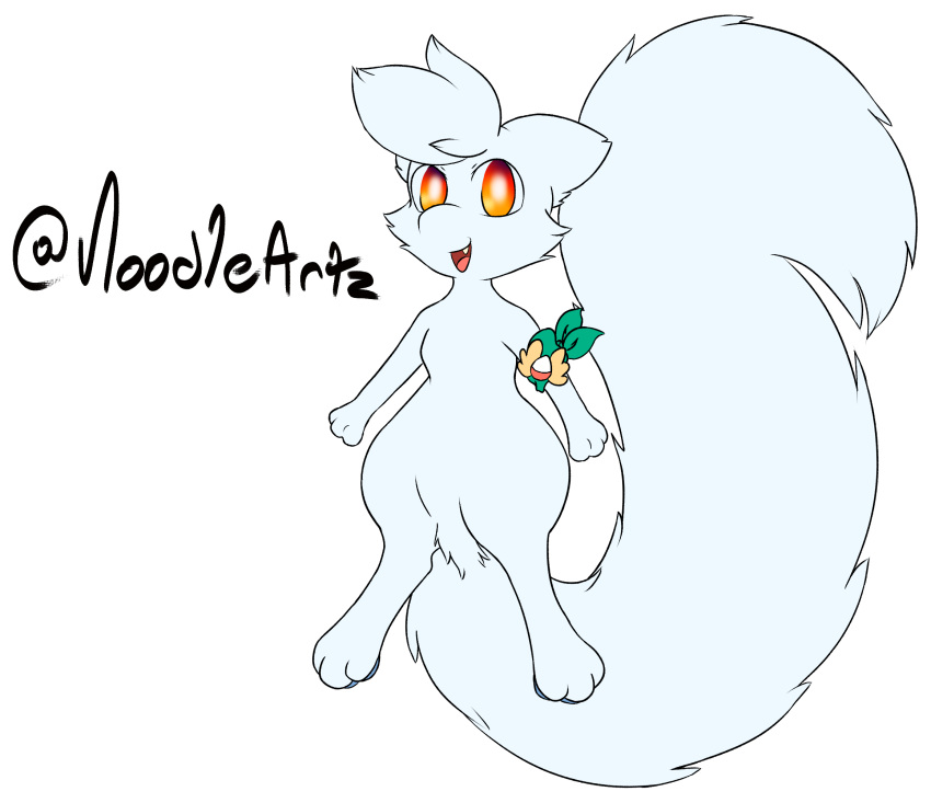 a-pose ambiguous_gender armband artist badge big_eyes cheek_tuft crotch_tuft facial_tuft feral fluffy fluffy_ears fluffy_tail head_tuft hi_res legendary_pok&eacute;mon looking_at_viewer looking_happy mew nintendo noodle_(noodleartz) noodleartz open_mouth pawpads paws pok&eacute;mon pok&eacute;mon_(species) pok&eacute;mon_mystery_dungeon signature smile solo three_quarter_angle tuft video_games