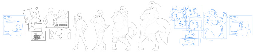 2022 absurd_res anthro body_size_growth breast_growth breasts cetacean comic delphinoid dessert duo eating eating_food female food growth hi_res holding_food holding_ice_cream holding_object human human_to_anthro ice_cream koopacap long_image male mammal marine oceanic_dolphin orca size_transformation sketch slightly_chubby smile species_transformation tail_growth toothed_whale transformation unfinished weight_gain wide_image