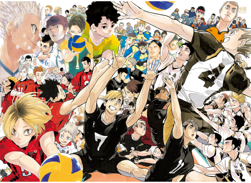 furudate_haruichi haikyuu!! official_art shounen_jump tagme