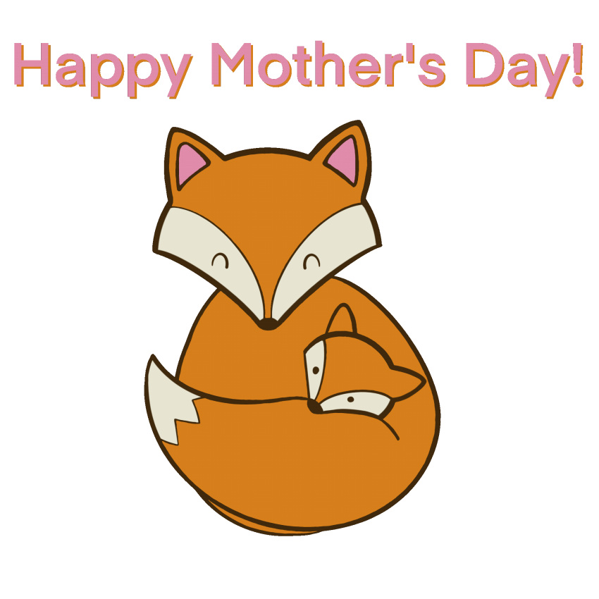&lt;3 1:1 alpha_channel ambiguous_gender animated blush canid canine dot_eyes duo embrace enosworkshop feral fox fur happy_mothers_day! hi_res holidays hug kissing loop mammal mother mother's_day mother_and_child orange_body orange_fur paintbrush_tail parent parent_and_child pink_inner_ear simple_background text transparent_background