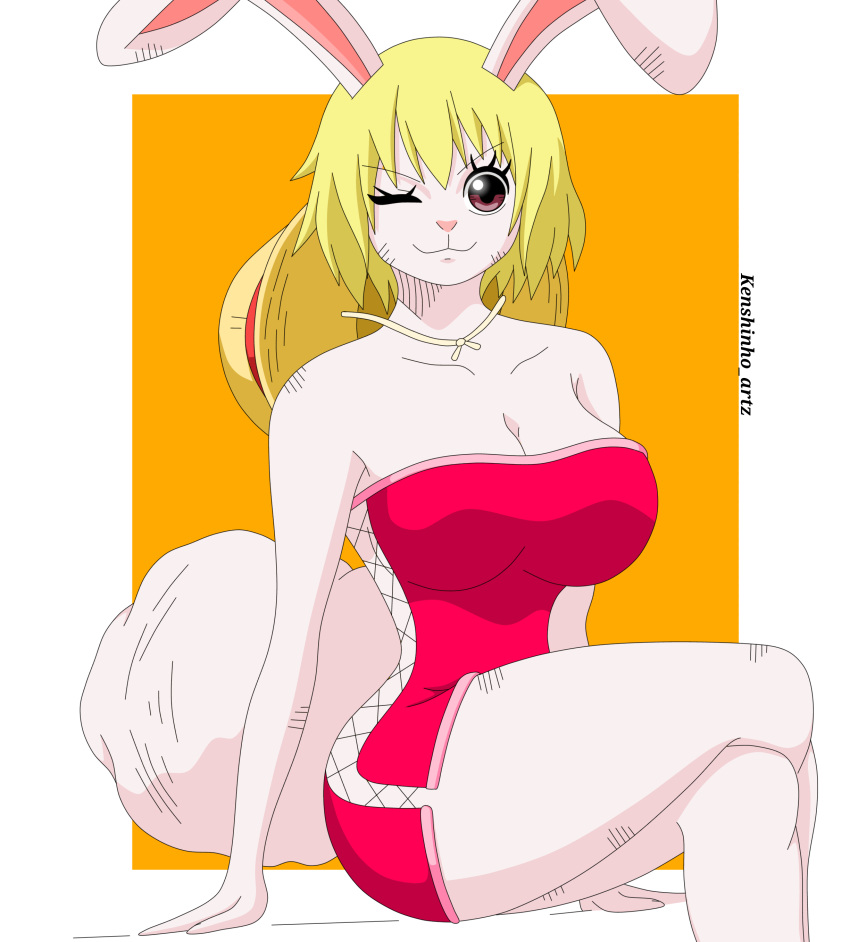 absurd_res anthro carrot_(one_piece) female female/female hi_res one_piece solo