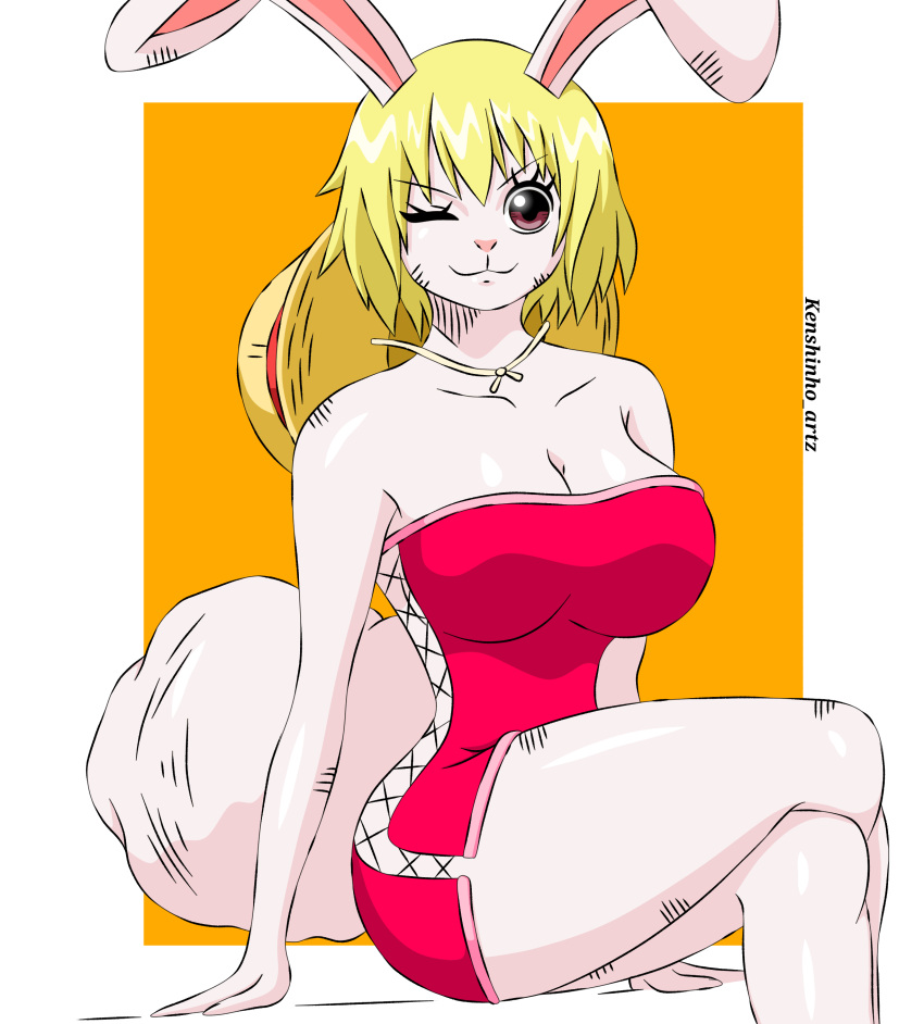 absurd_res anthro carrot_(one_piece) female female/female hi_res one_piece solo