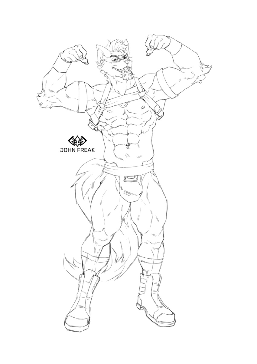 barazoku furry gay_furry hi_res male male/male muscular