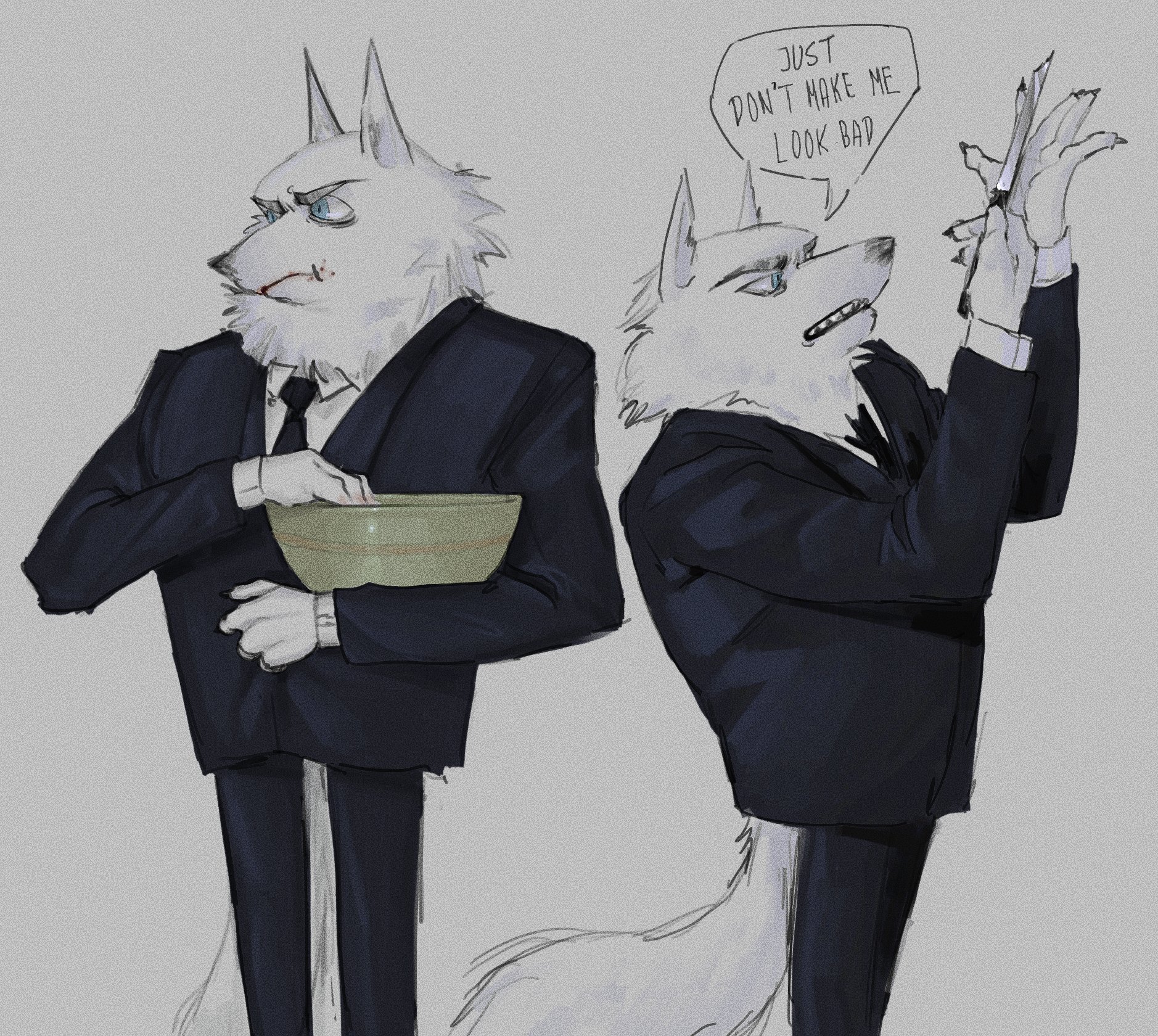 The Big ImageBoard (TBIB) - anthro arctic wolf canid canine canis ...
