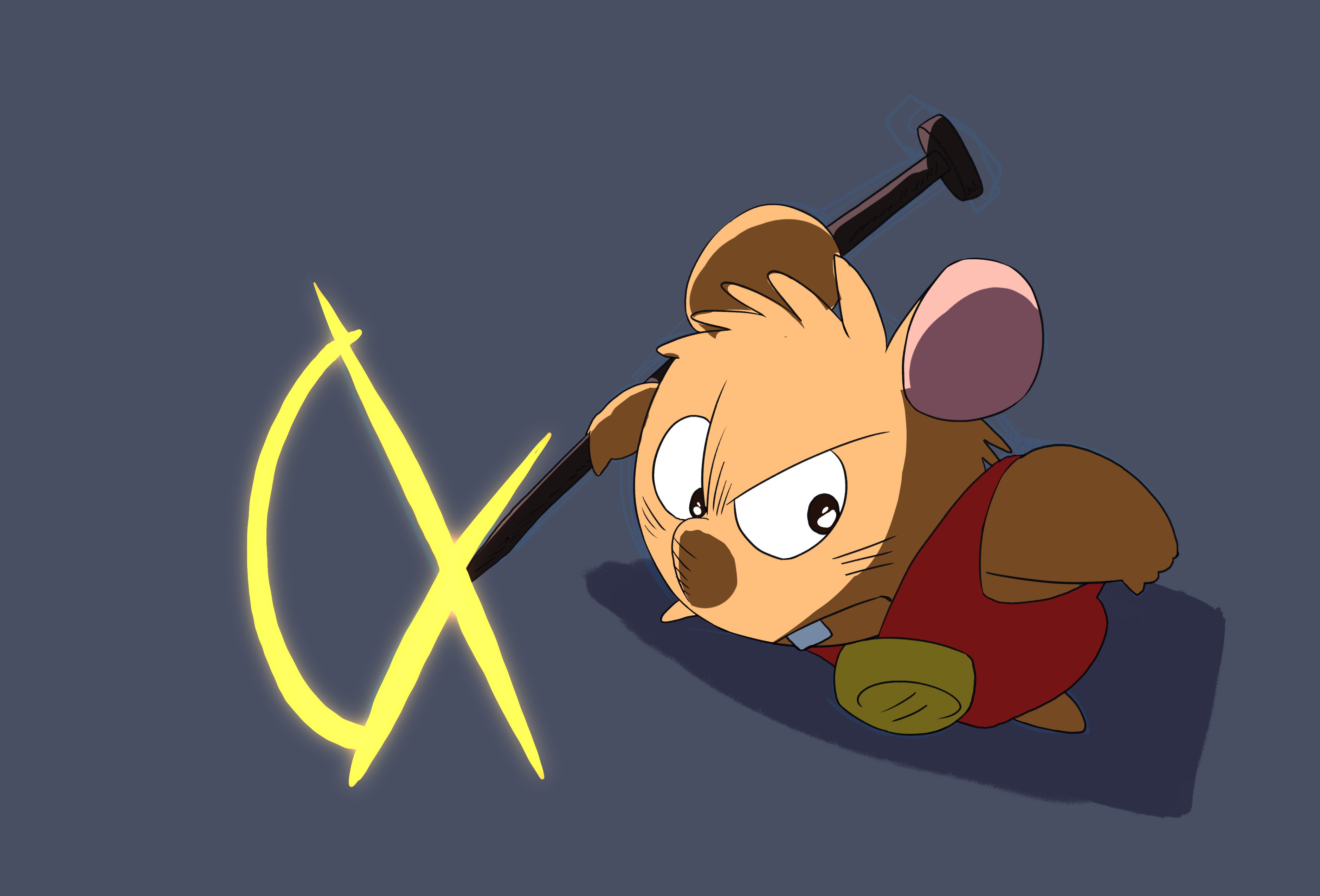 Gamba Mouse The Big ImageBoard (TBIB) - 2024 absurd res anthro biped brown body ...