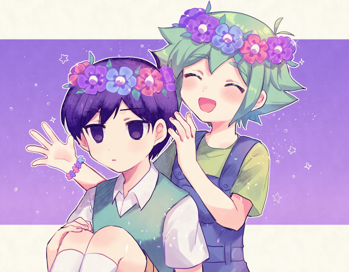 The Big ImageBoard (TBIB) - 2boys basil (headspace) (omori) basil ...