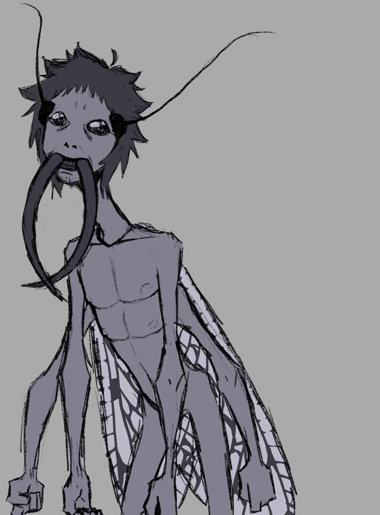 The Big ImageBoard (TBIB) - 4 nipples animal humanoid antennae (anatomy ...