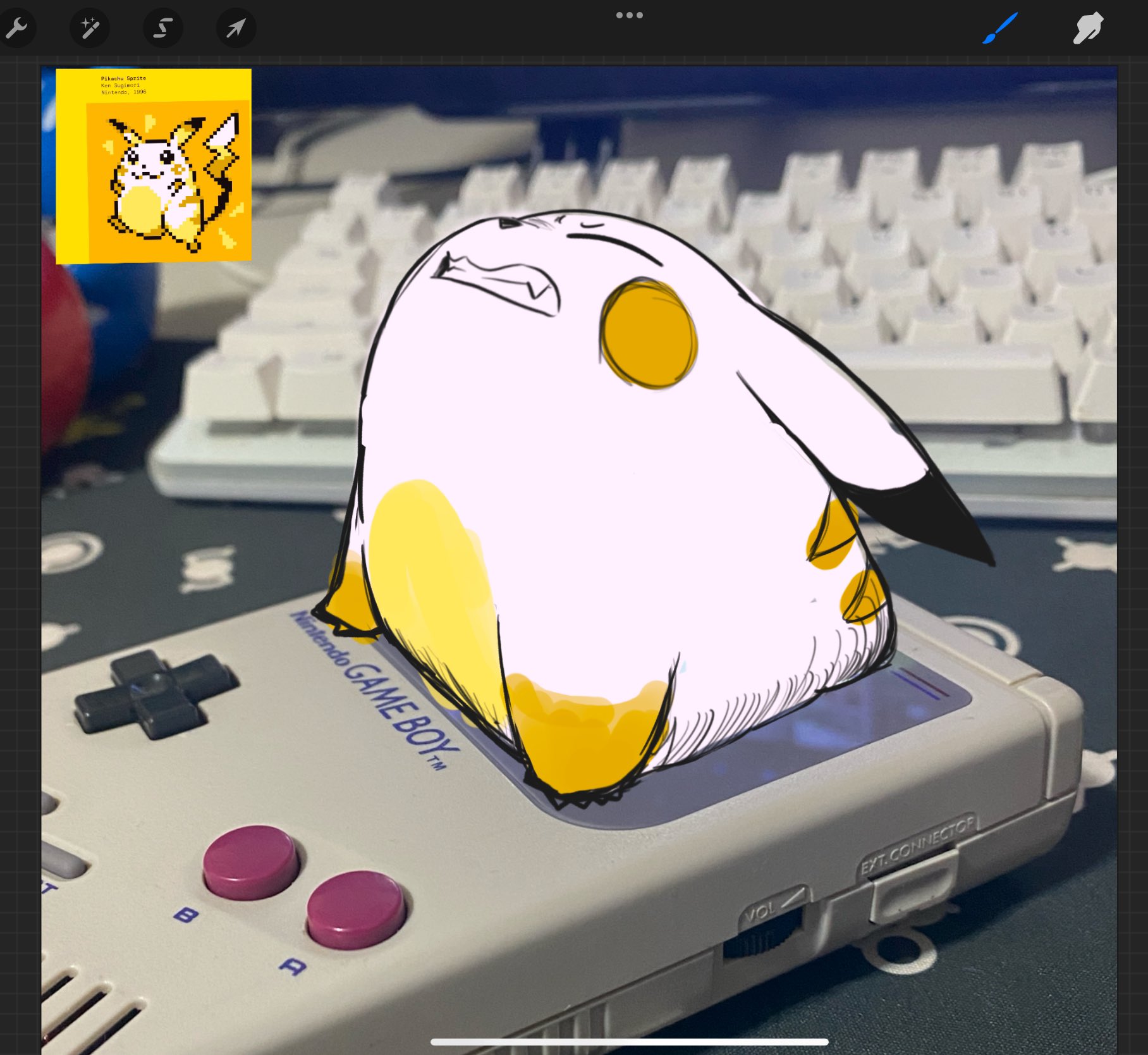 Pikachu Computer Problems The Big ImageBoard (TBIB) - clenched teeth closed eyes computer ...
