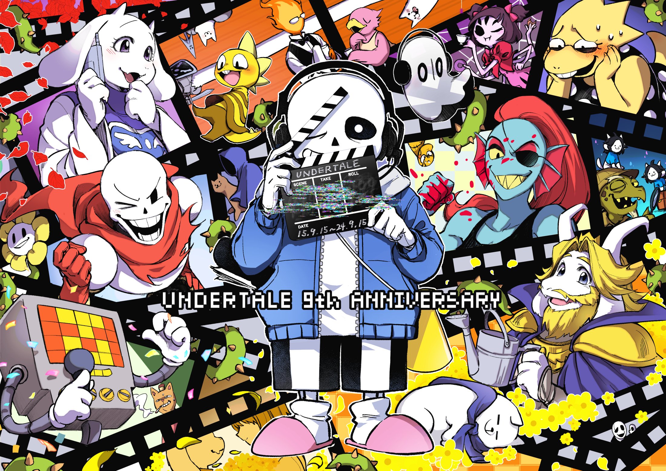 The Big ImageBoard (TBIB) - 4girls 6+boys ahin vpv alphys annoying dog ...
