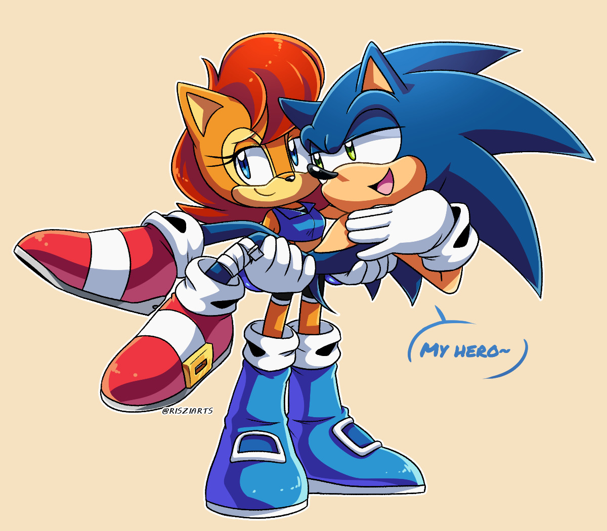 The Big ImageBoard (TBIB) - 5 fingers anthro archie comics black nose ...