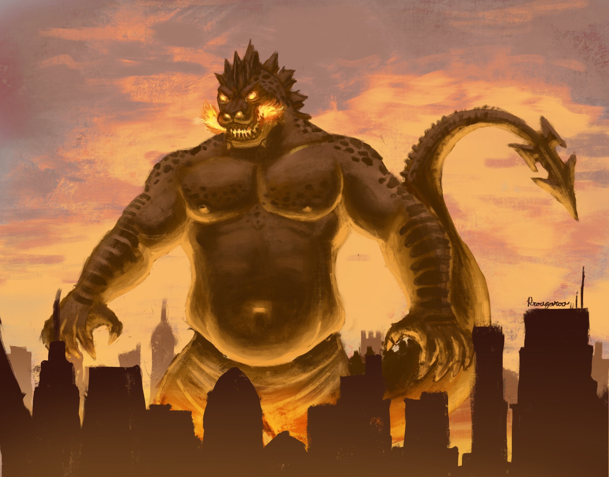 The Big ImageBoard (TBIB) - anthro biceps breath powers city clothed ...
