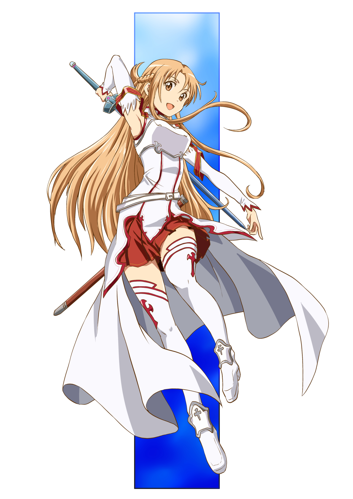 The Big ImageBoard (TBIB) - 1girl armor armpits asuna (sao) bare ...