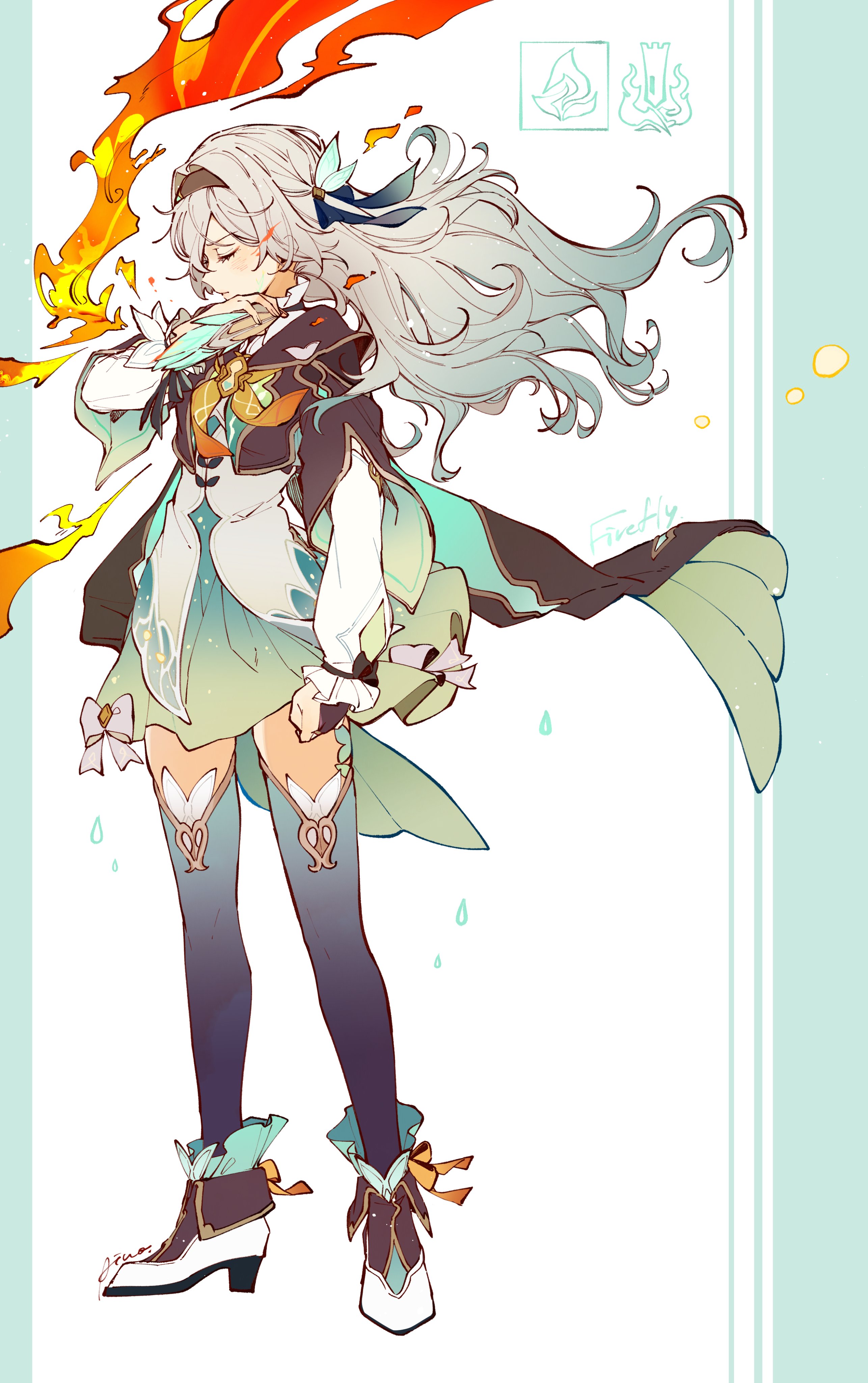 The Big ImageBoard (TBIB) - 1girl absurdres aiwo o lite arm at side ...