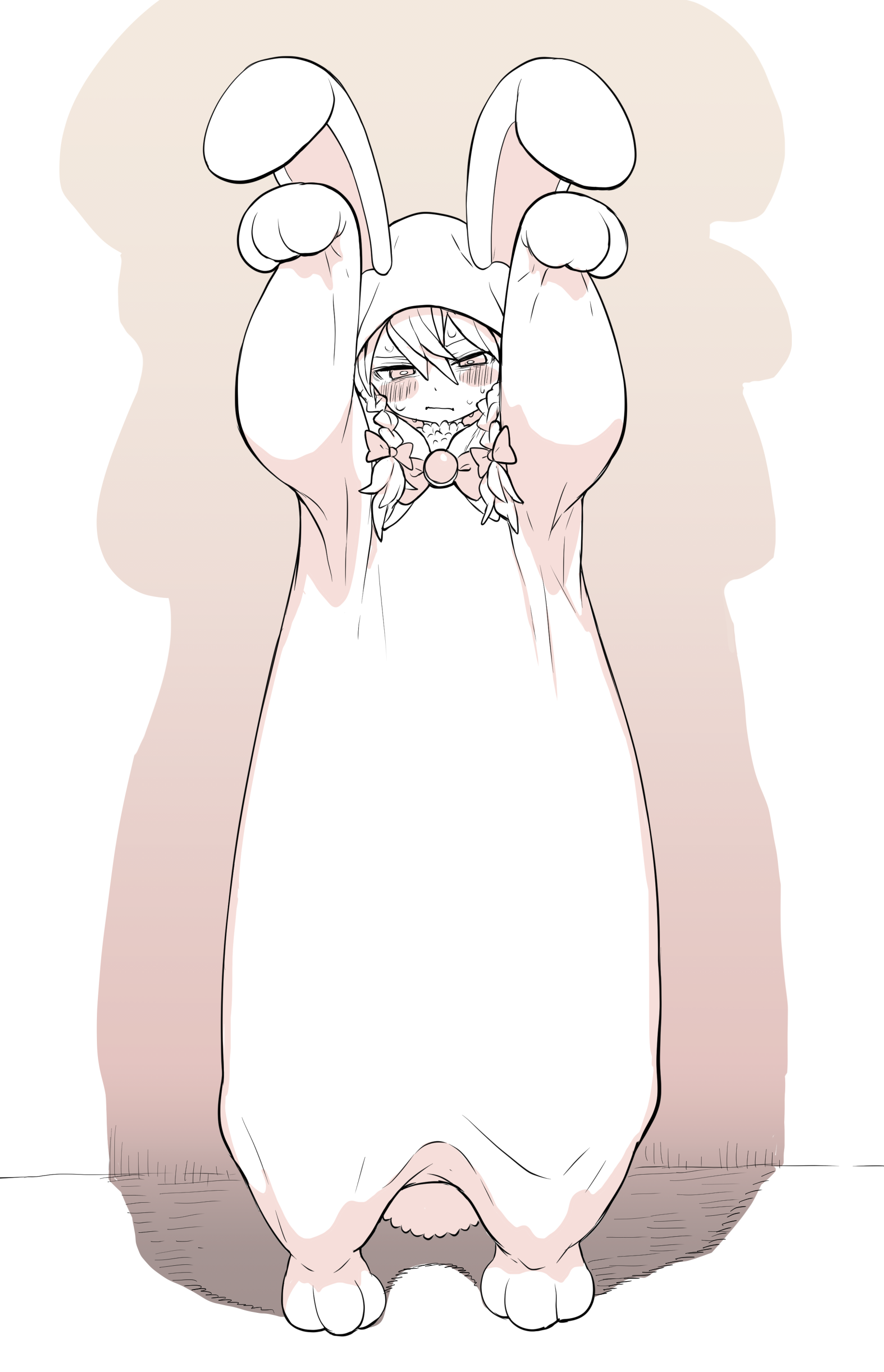 Sakuya Rabbit The Big ImageBoard (TBIB) - 1girl :/ absurdres alternate costume animal ...