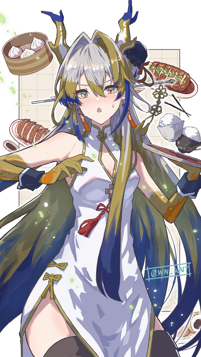 The Big ImageBoard (TBIB) 1girl alternate costume arknights bare