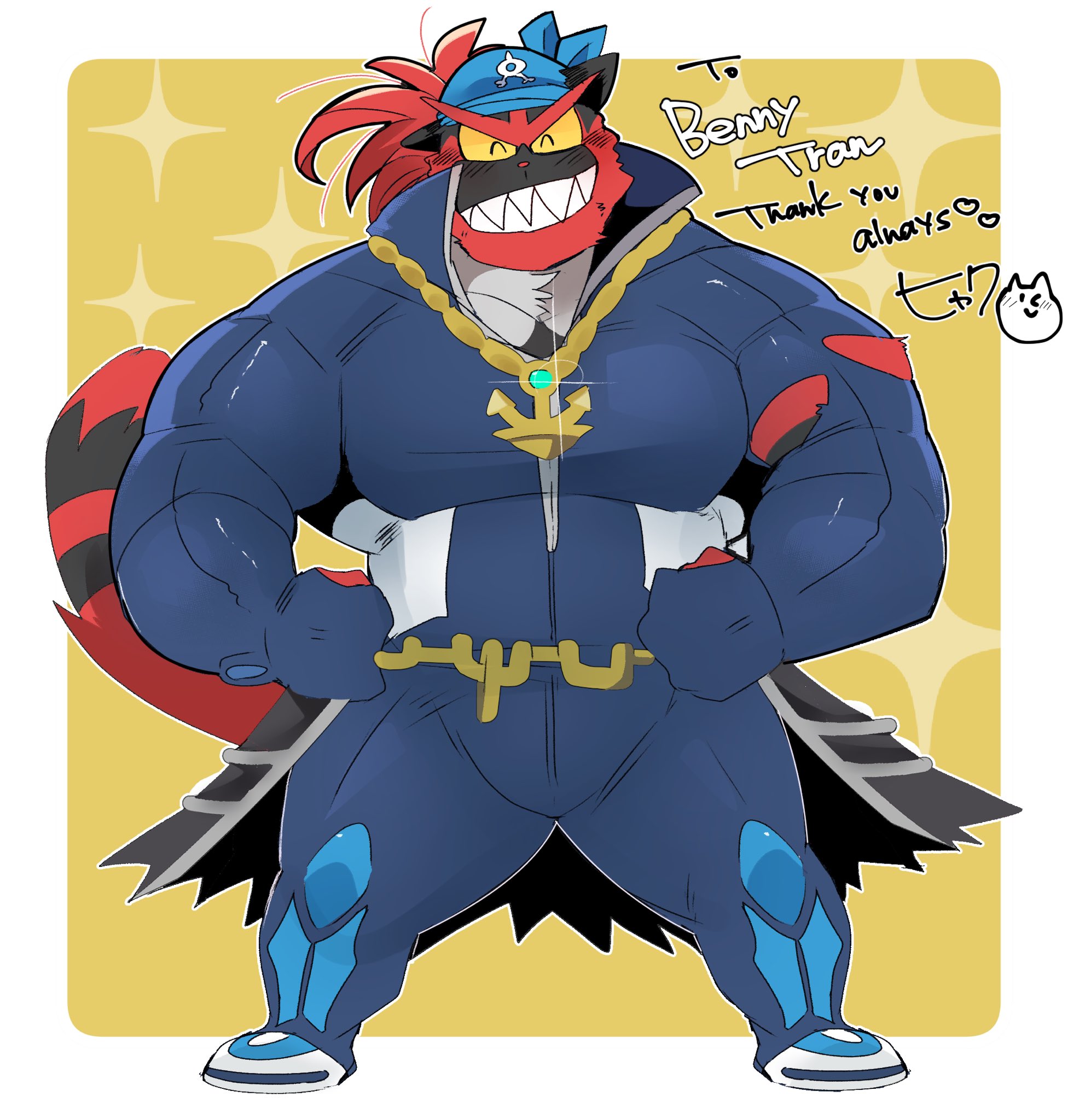 The Big ImageBoard (TBIB) - anchor anthro archie (pokemon) bandanna big ...