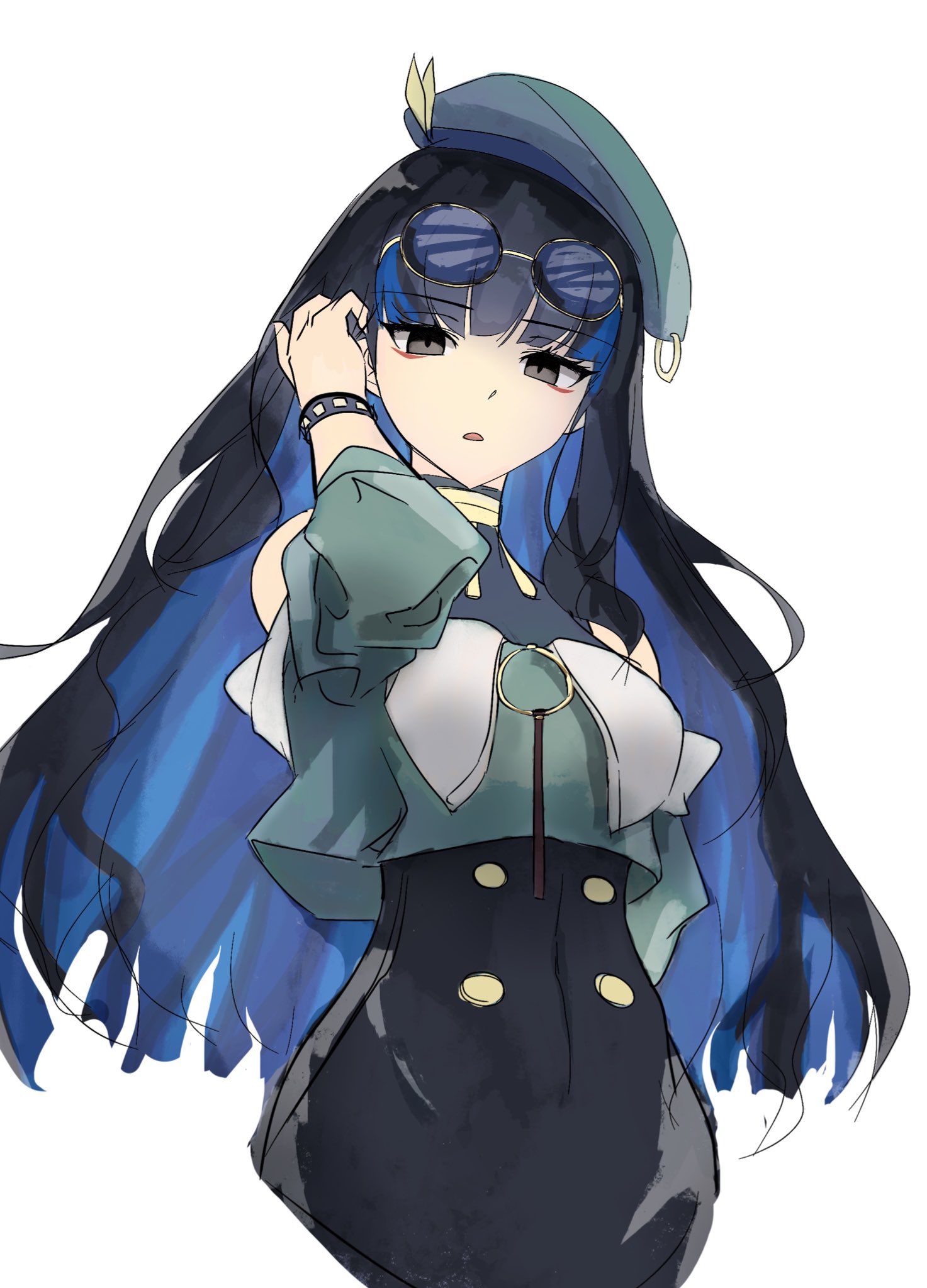 The Big ImageBoard (TBIB) - 1girl a aki25 aki bangs bare shoulders ...