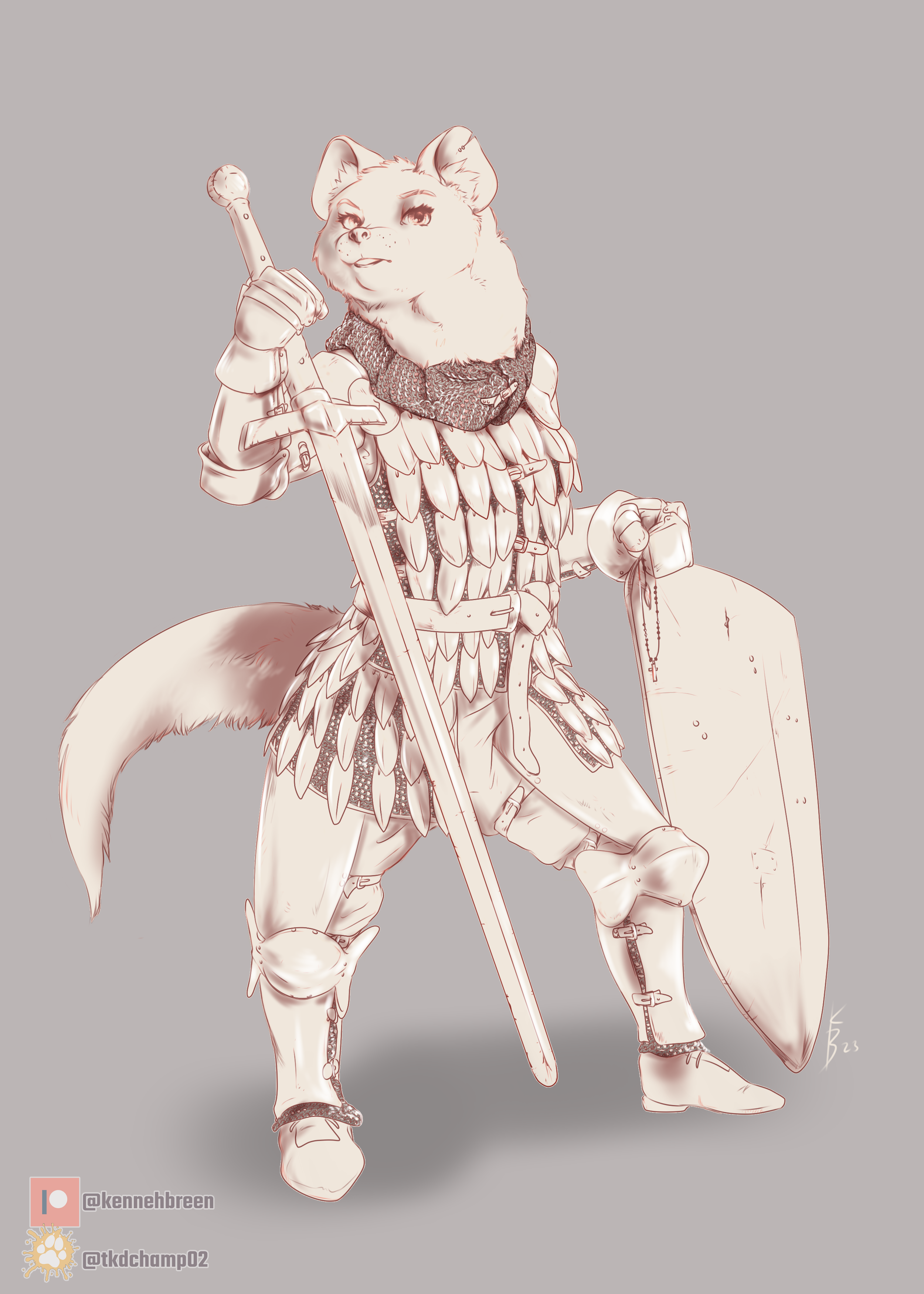 The Big ImageBoard (TBIB) - absurd res armor bastard sword brigantine ...