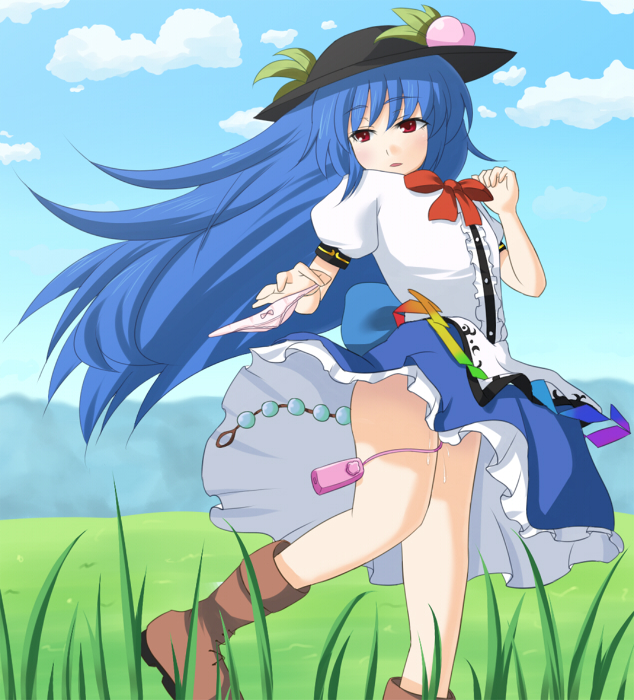 Tenshi Hinanawi Hentai