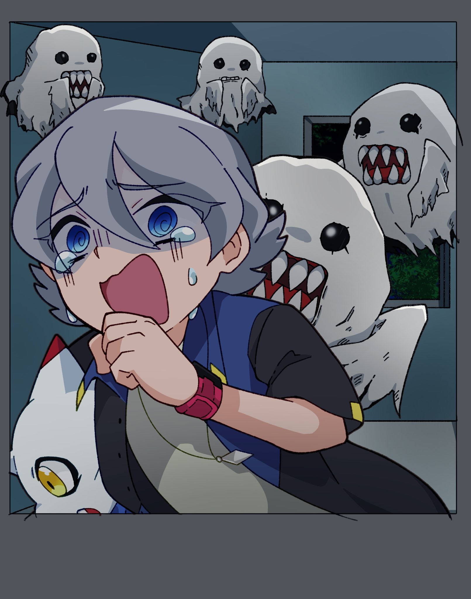 The Big ImageBoard (TBIB) - anthro bakemon bandai namco blue eyes ...