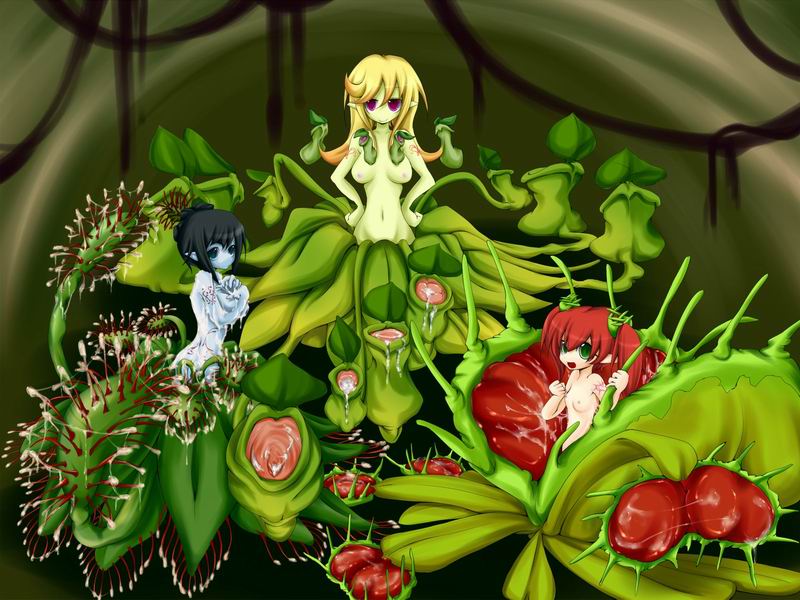 (TBIB) - artist request monster monster girl plant plant girl plantgirl sou...