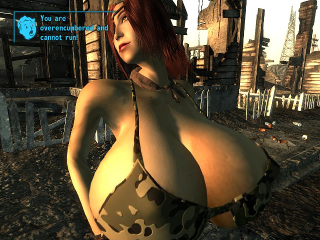 The Big ImageBoard (TBIB) - bikini eyepatch fallout gigantic breasts katt (fallout...