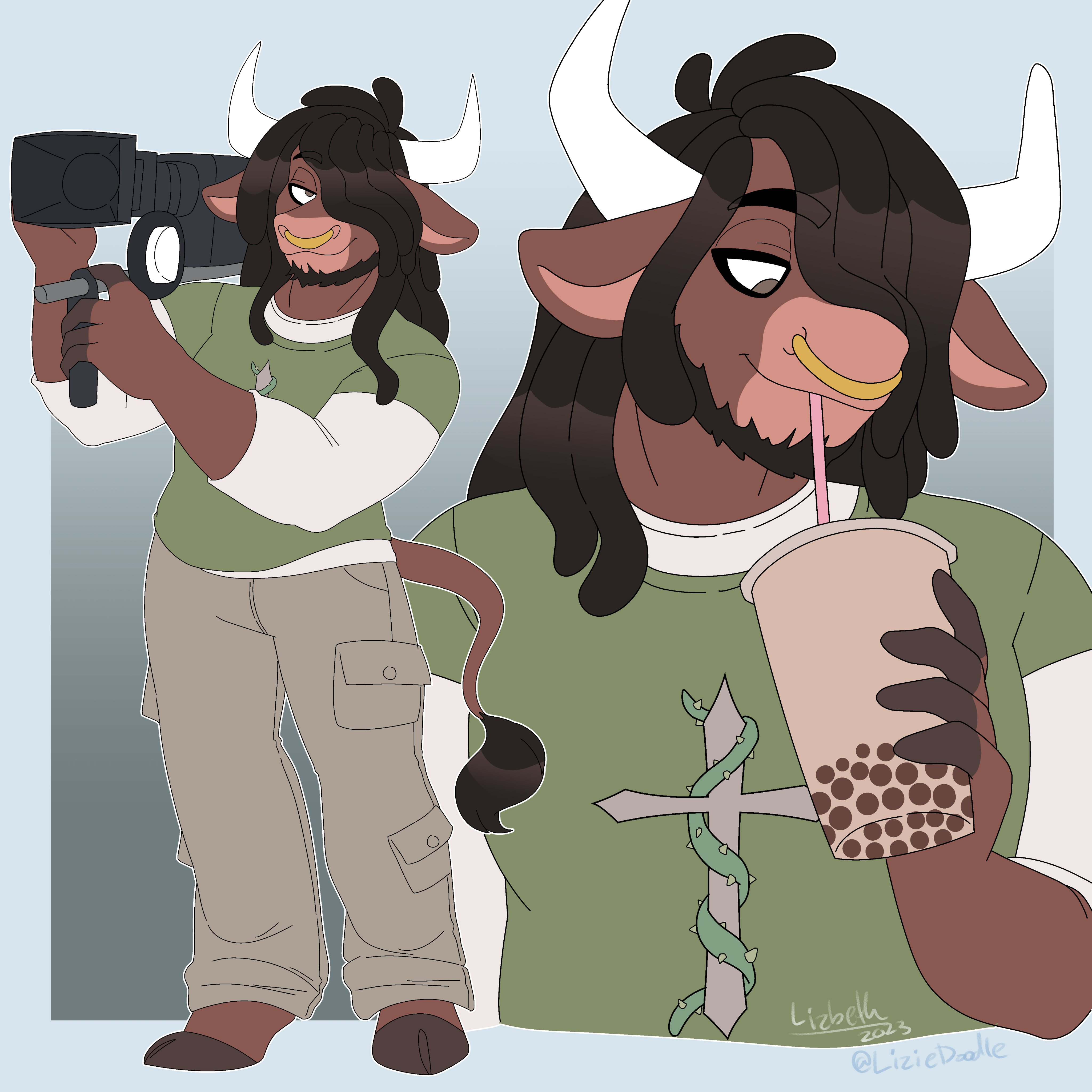 The Big ImageBoard (TBIB) - 2023 absurd res anthro beard beverage ...