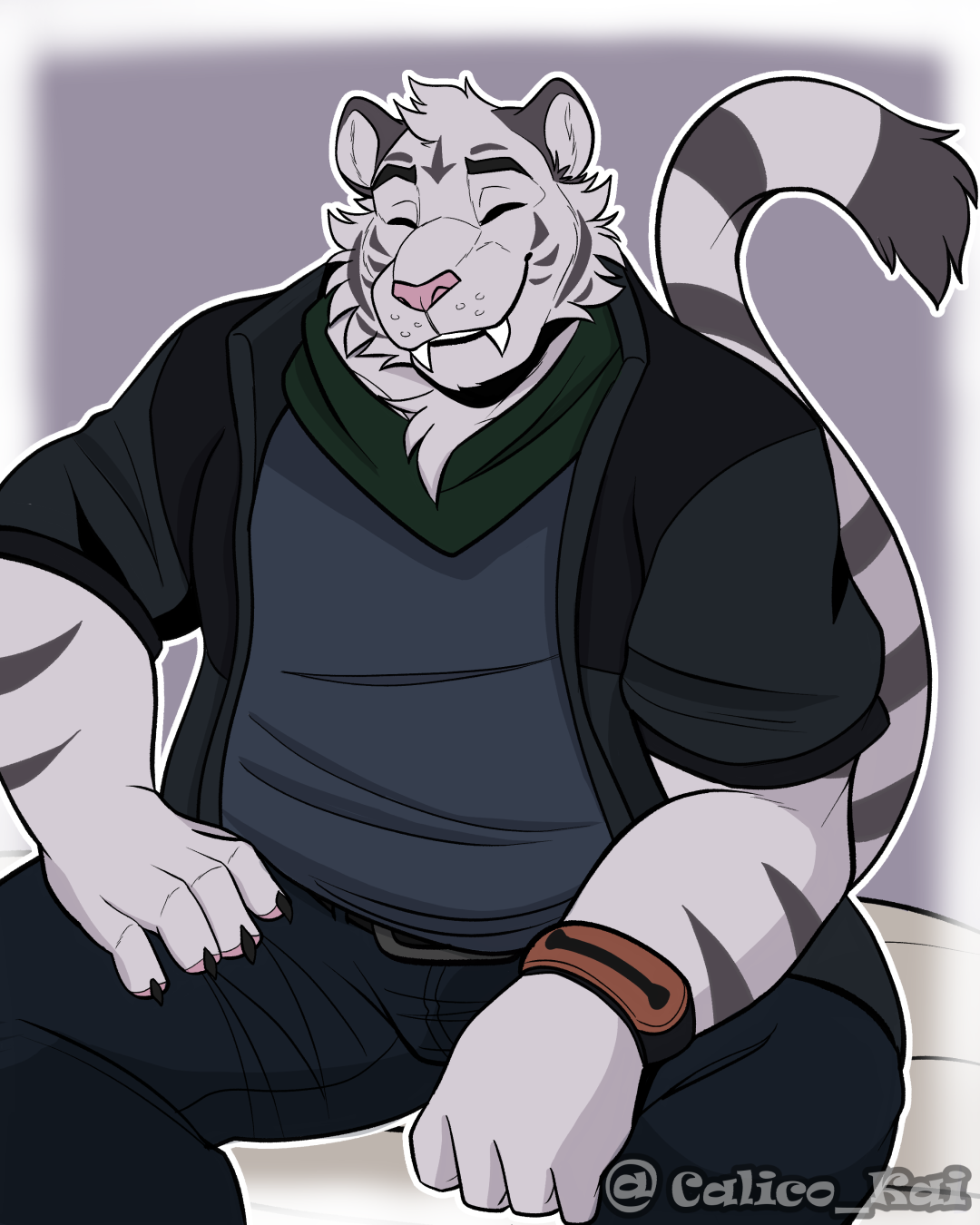 Calico Sabertooth The Big ImageBoard (TBIB) - 4:5 anthro axel (remember the flowers ...