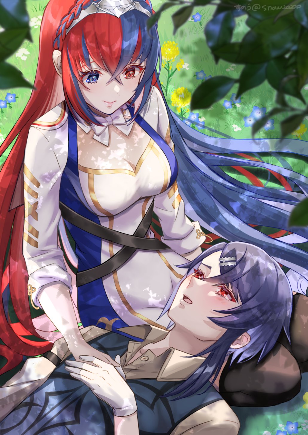 The Big ImageBoard (TBIB) - 1boy 1girl alcryst (fire emblem) alear ...